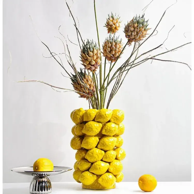 مزهرية سيراميك حديثة فريدة من نوعها لتزيين الهدايا المنزلية - Home Gift Decoration Salon Modern Unique Ceramic