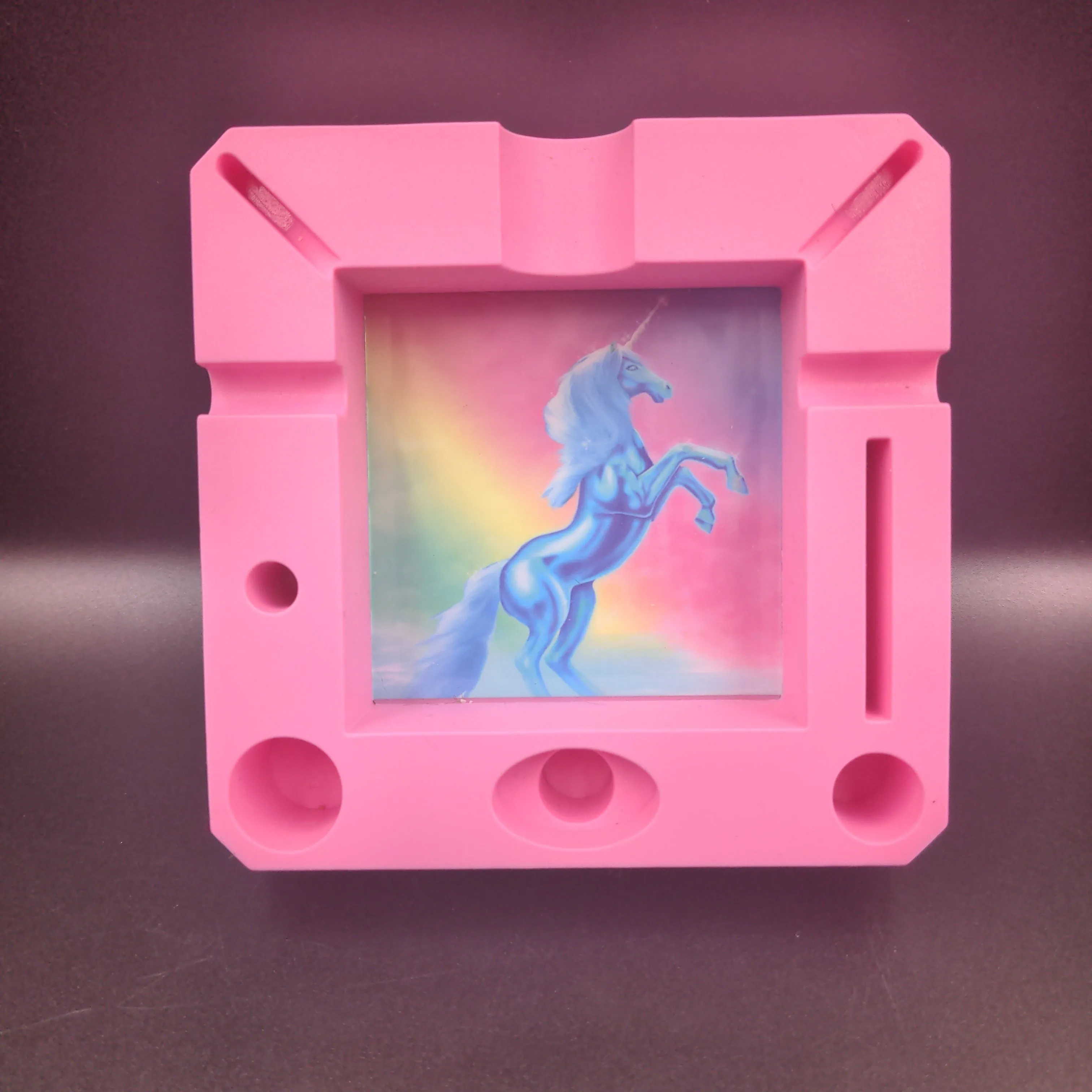 4.5 Square Silicone Ash Trays Mixed Designs