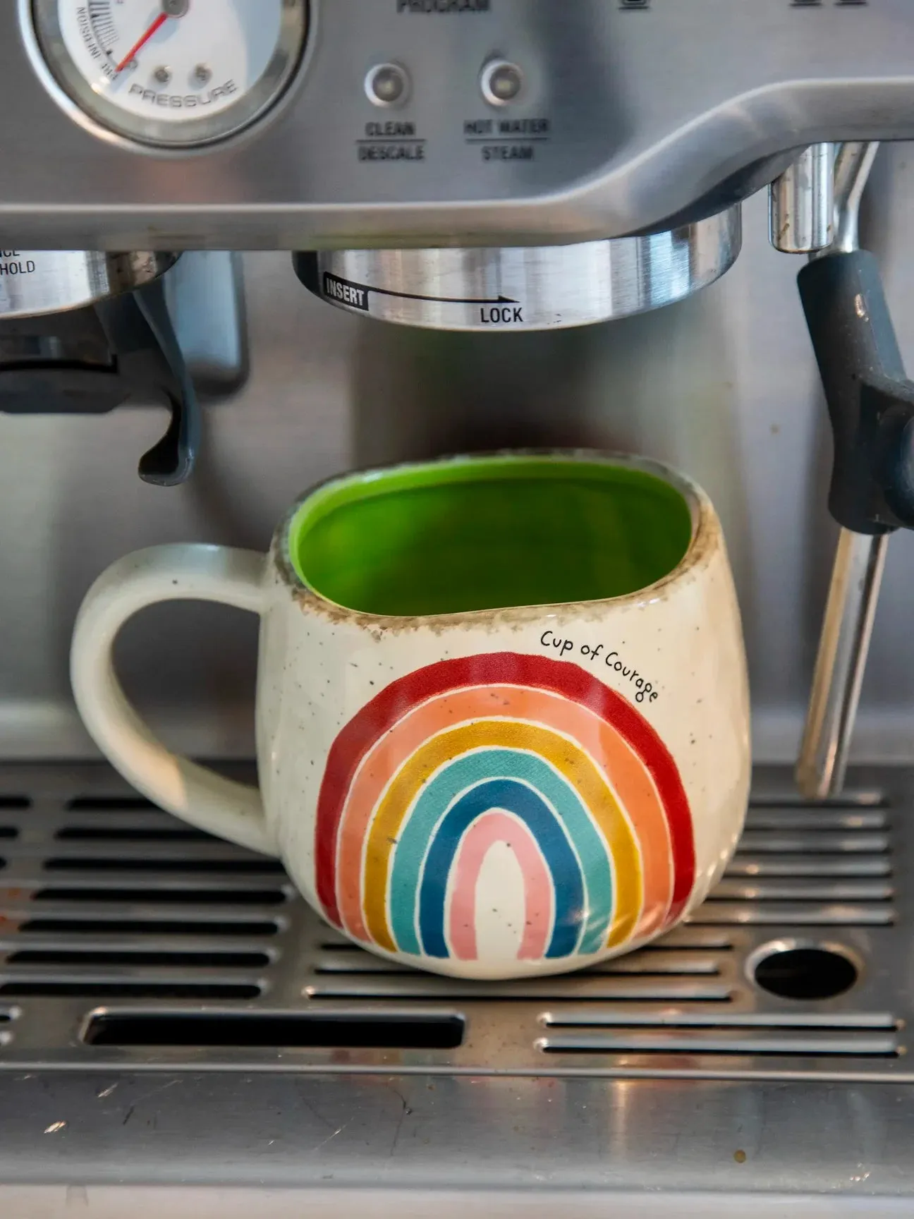 Artisan Rainbow Coffee Mug