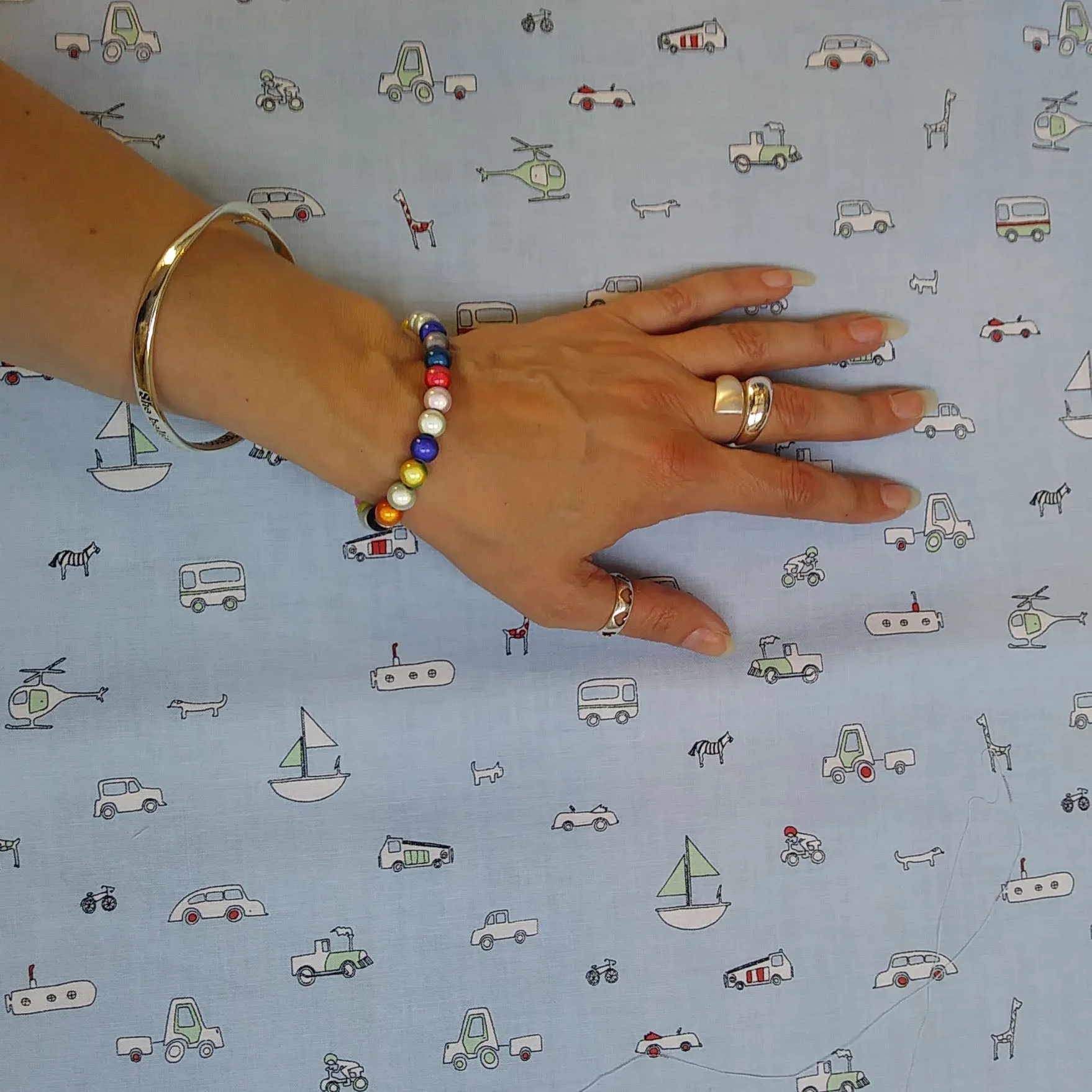 Beep Beep Fabric - Cotton