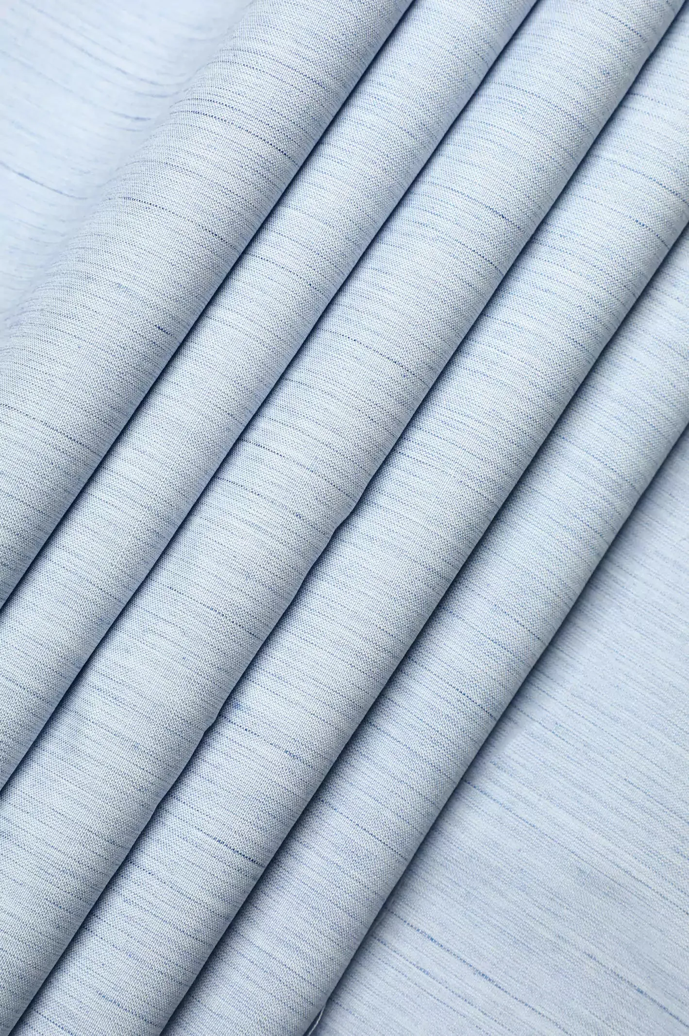 Blue Unstitched Fabric Suit