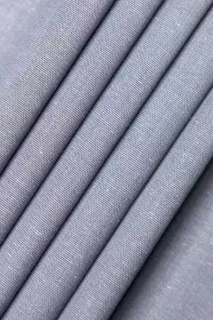 Blue Wash & Wear Unstitched Fabric