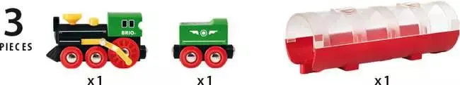 Brio Steam Train & Tunnel