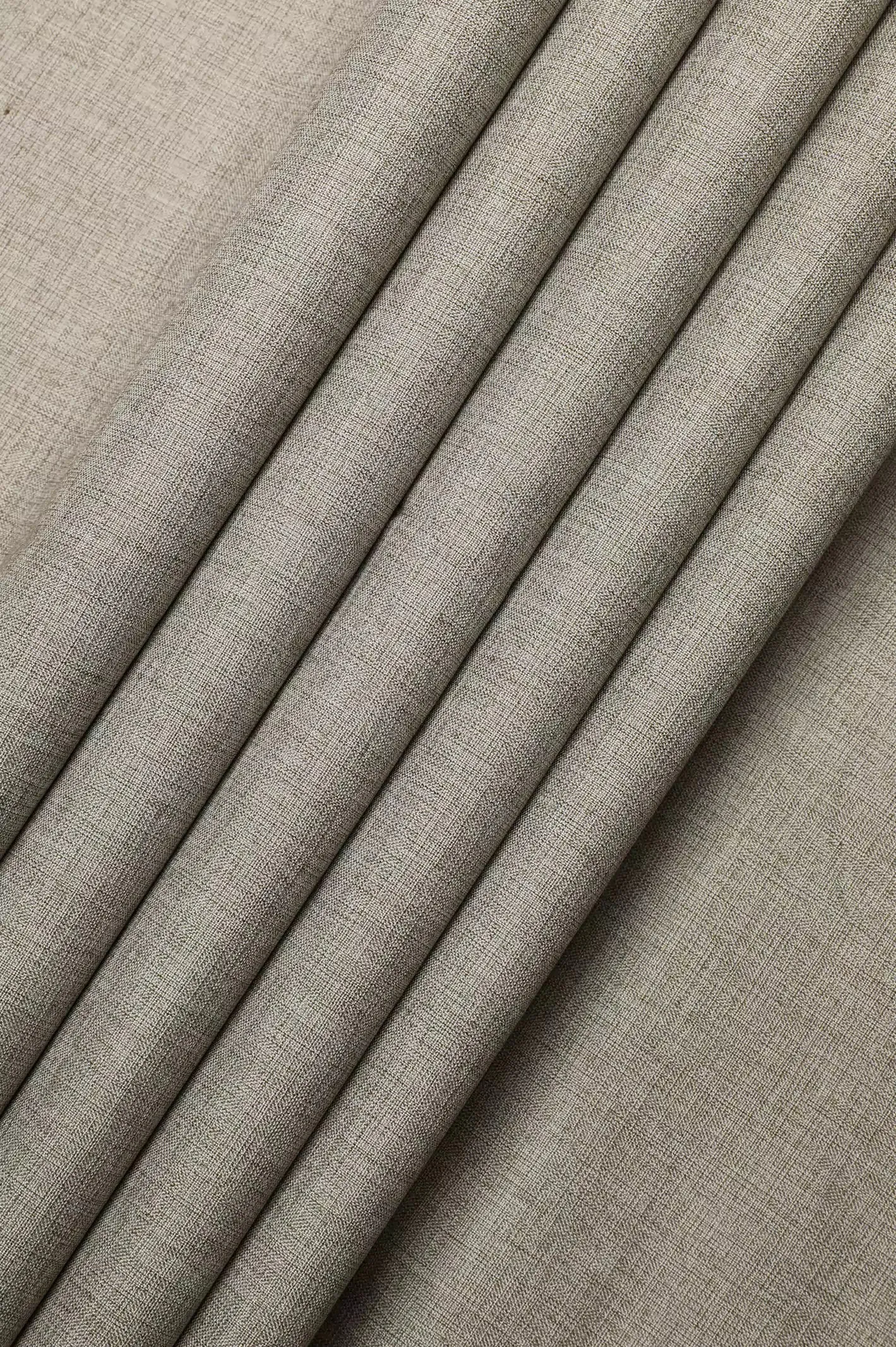 Brown Unstitched Fabric Suit