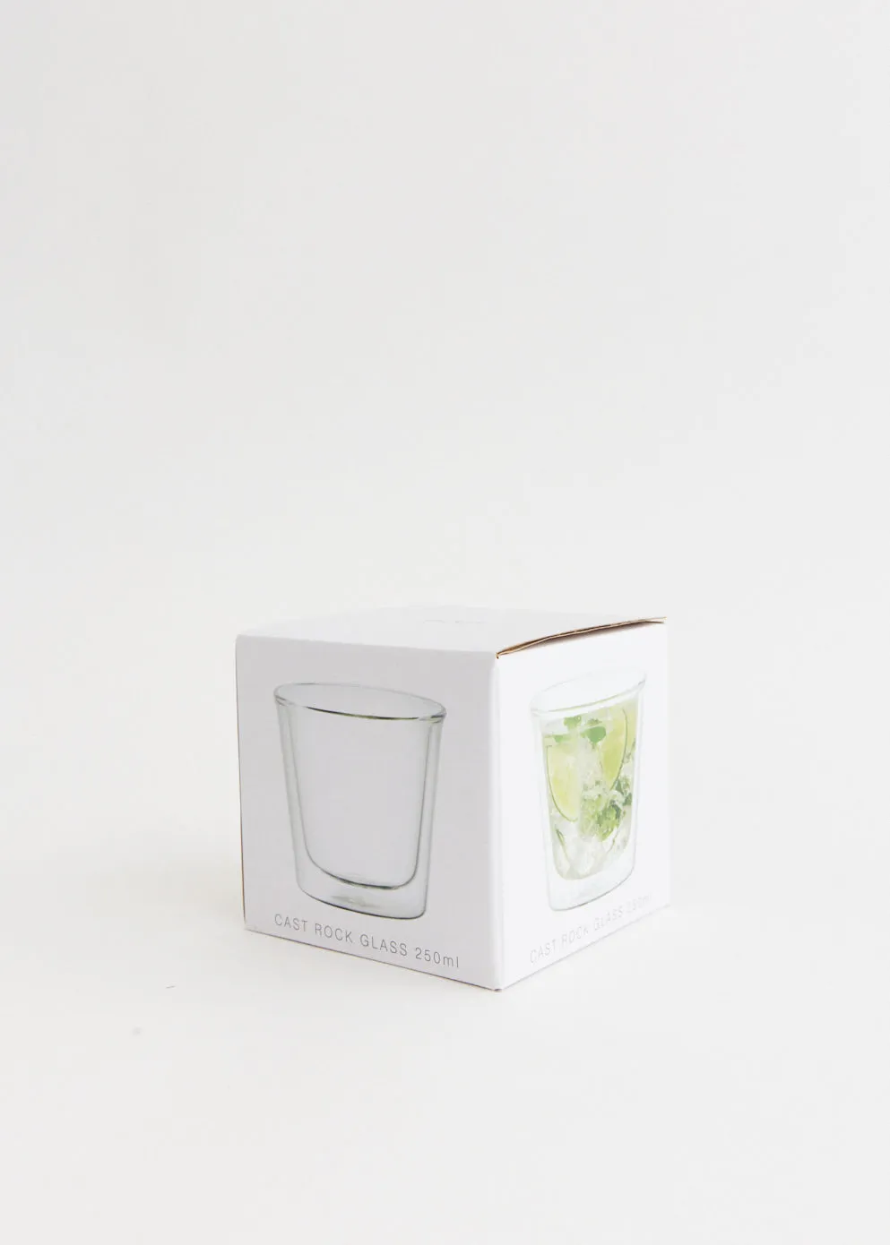 CAST Double Wall Rock Glass 250ml