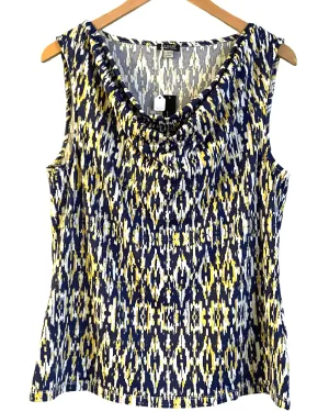 Dark Winter Print Top