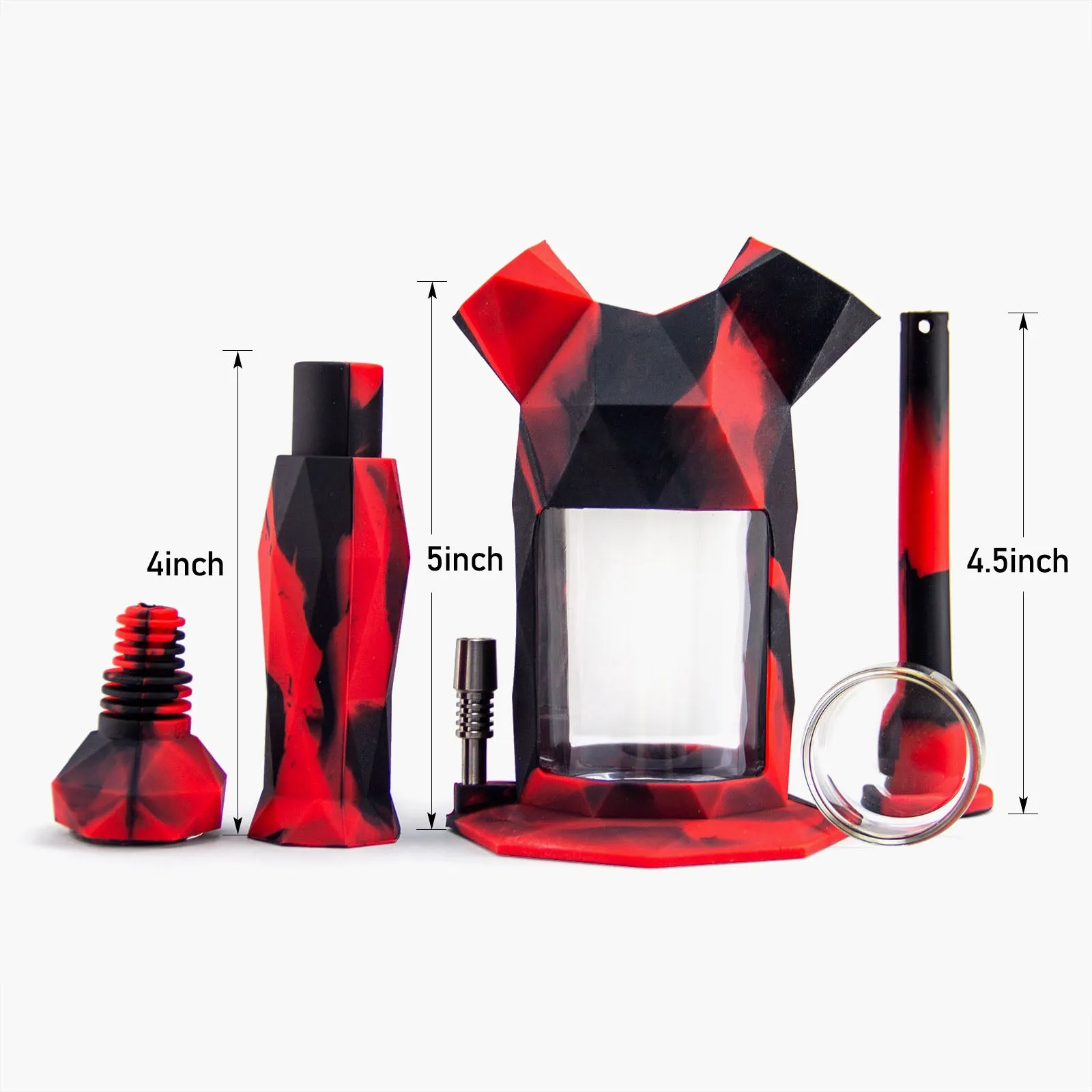 Gemini Silicone Bubbler
