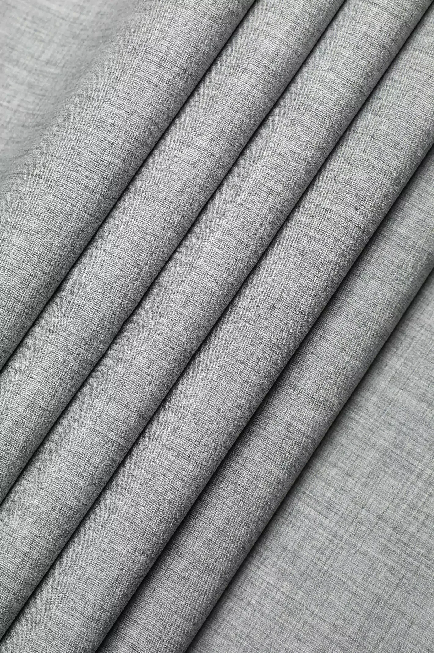 Grey Unstitched Fabric Suit