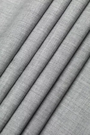 Grey Unstitched Fabric Suit