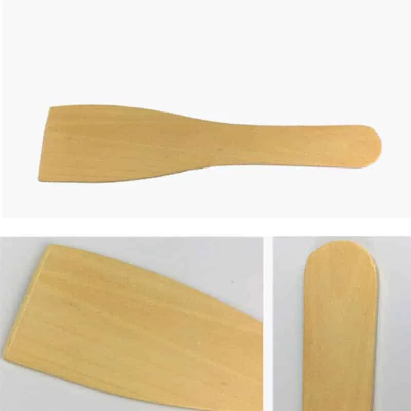 Heat Resistant Wooden Spatulas Set