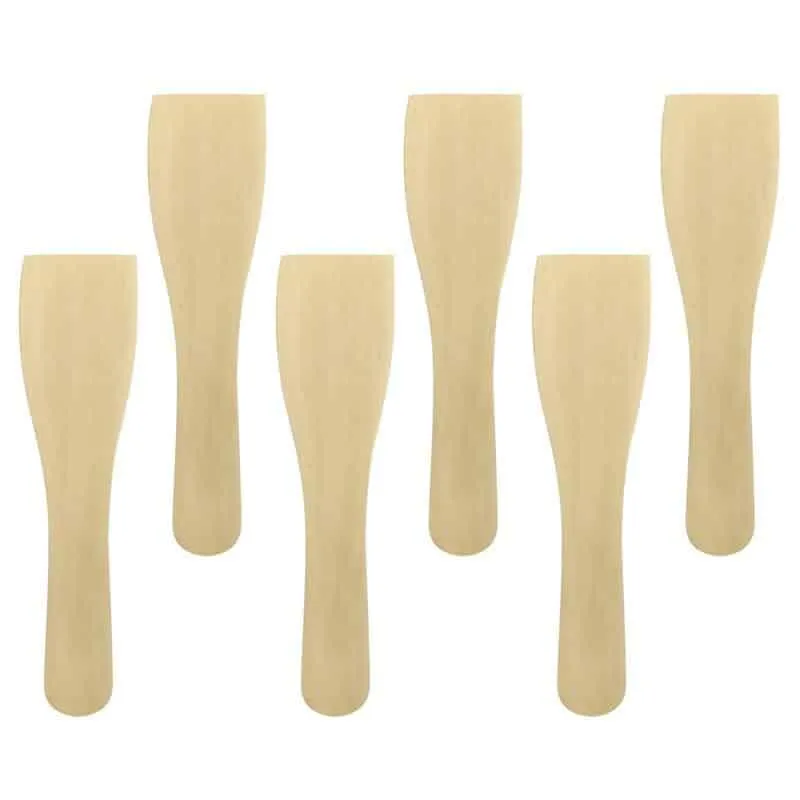Heat Resistant Wooden Spatulas Set