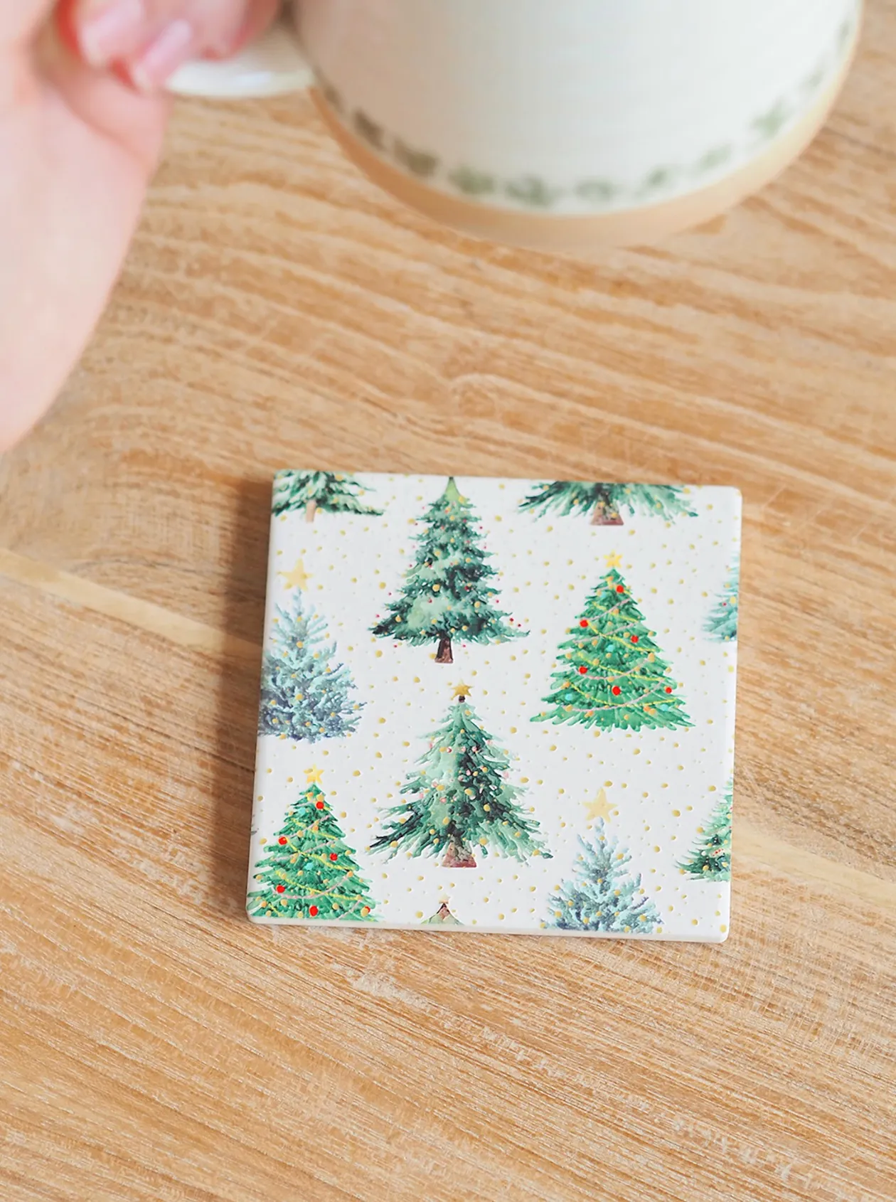 Holiday Trees Coaster