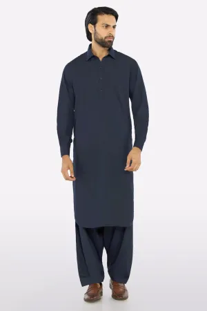 Navy Blue Cotton Fabric