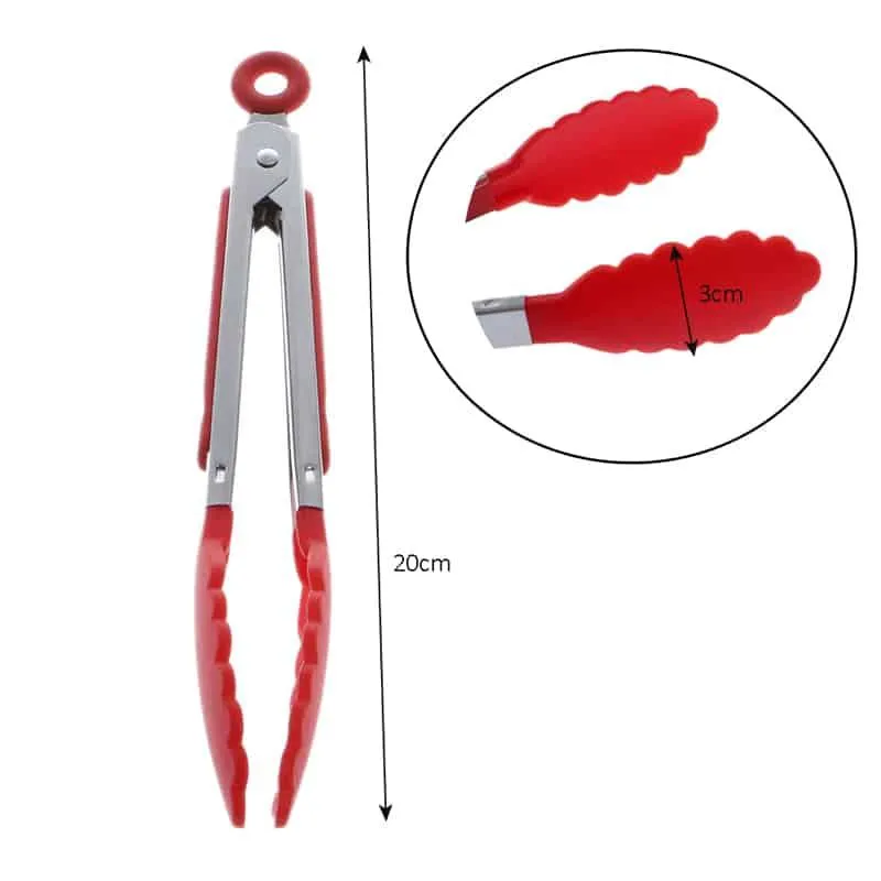 Silicone BBQ Tongs