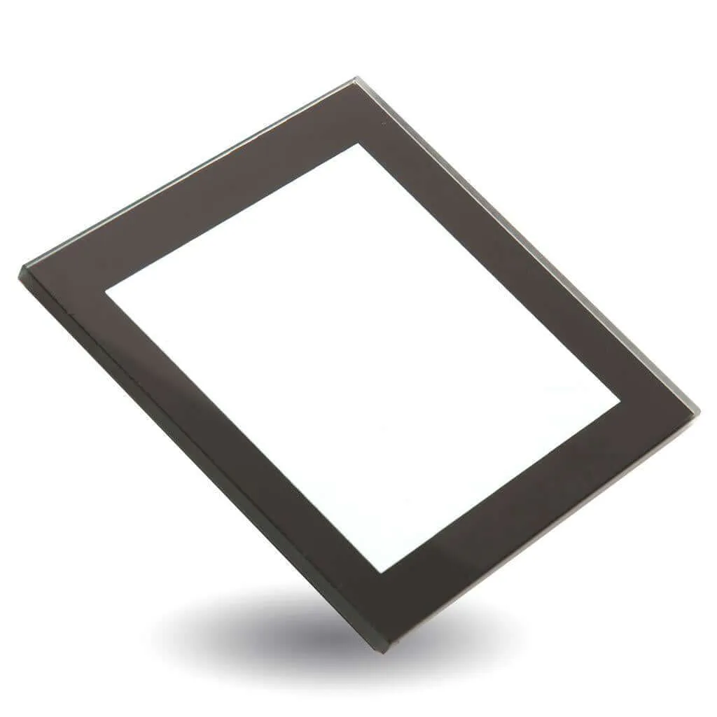 Square Blank Glass Photo Insert Coaster - 80 x 80mm - Pack of 5