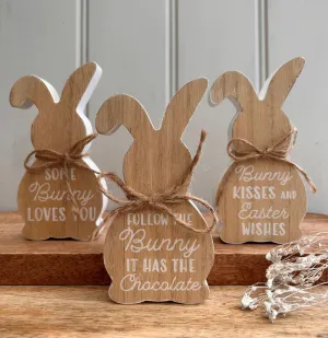 Wooden Bunny