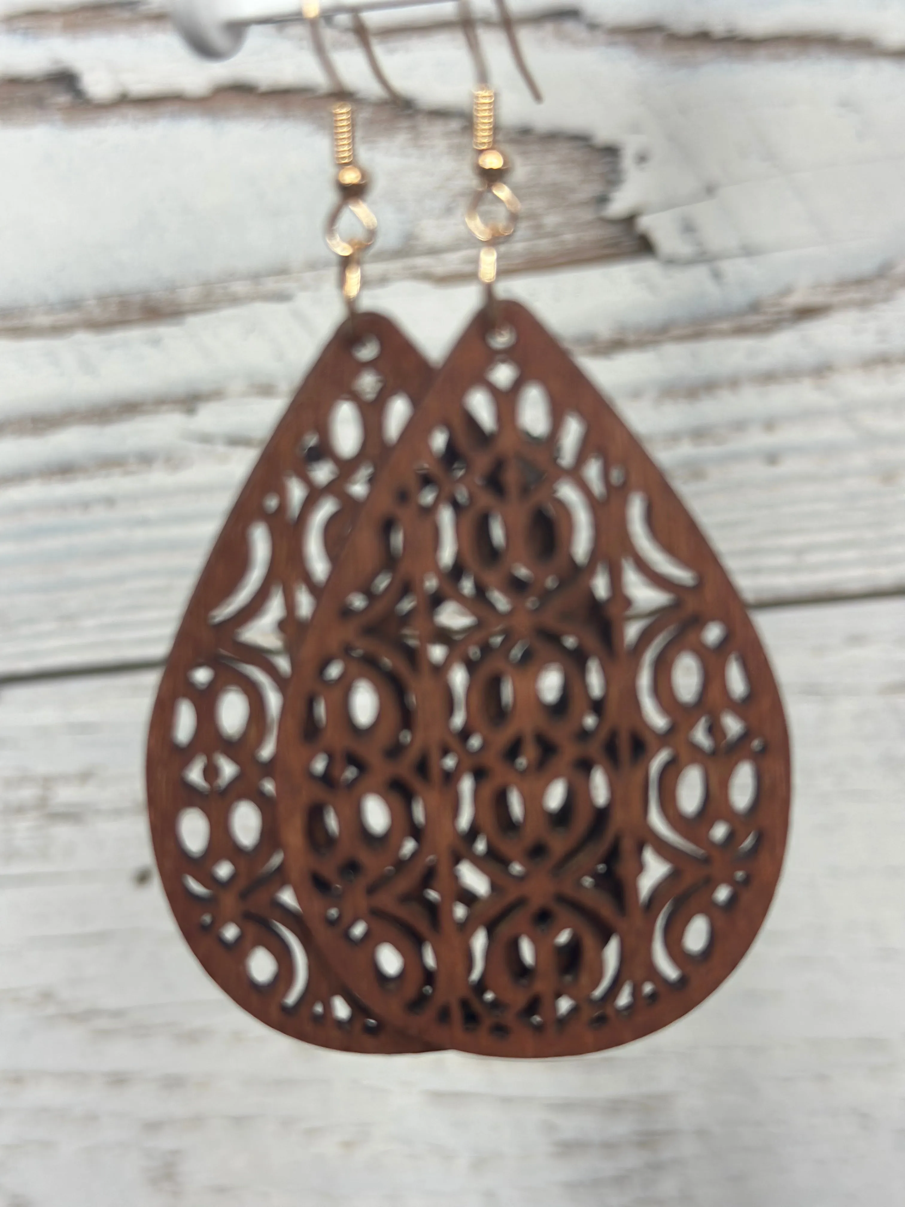 Wooden Earring