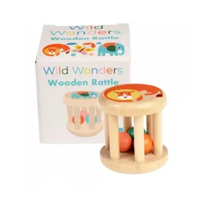 Wooden Rattle (Wild Wonders)